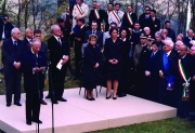 Presidenti Rau e Ciampi a Monte Sole 2002