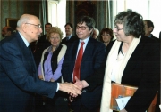 La Scuola di Pace dal Presidente Napolitano 2008
