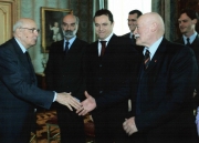 La Scuola di Pace dal Presidente Napolitano 2008